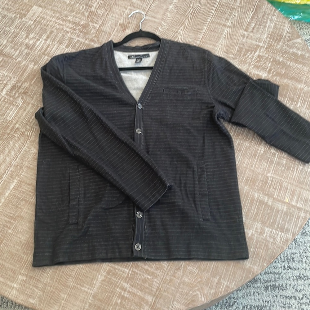 Black with stripe